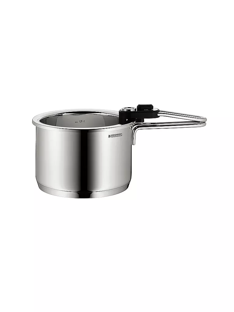 WMF Simmertopf mit Temperaturanzeige und Einsatz 18 cm silber